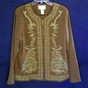 Susan Graver Style Faux Suede Jacket Beautiful Blend Of Elegance And Comfort